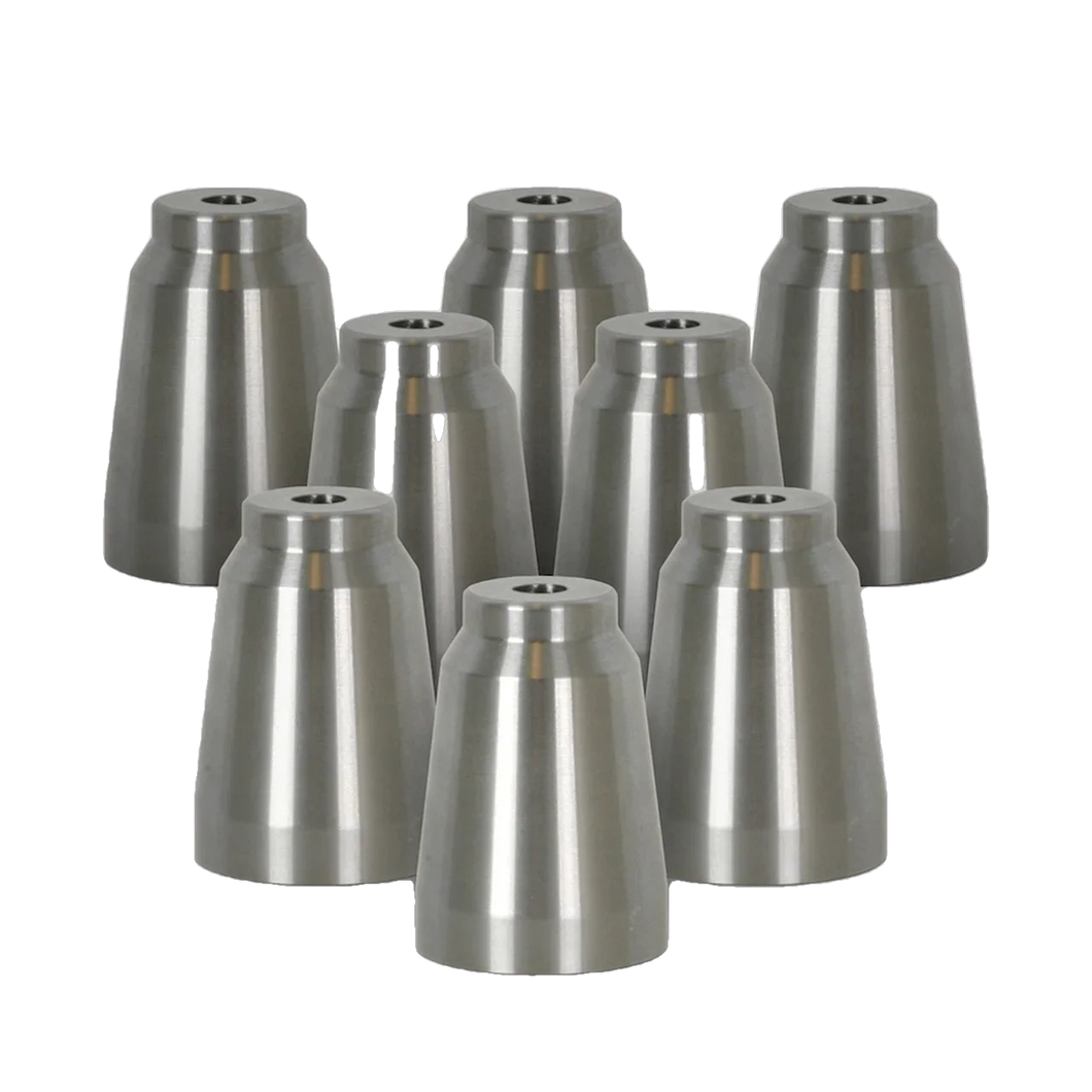 Riff Raff Injector Cup Billet Stainless Steel Sleeve Set - 7.3 Powerstroke (1994-2003)